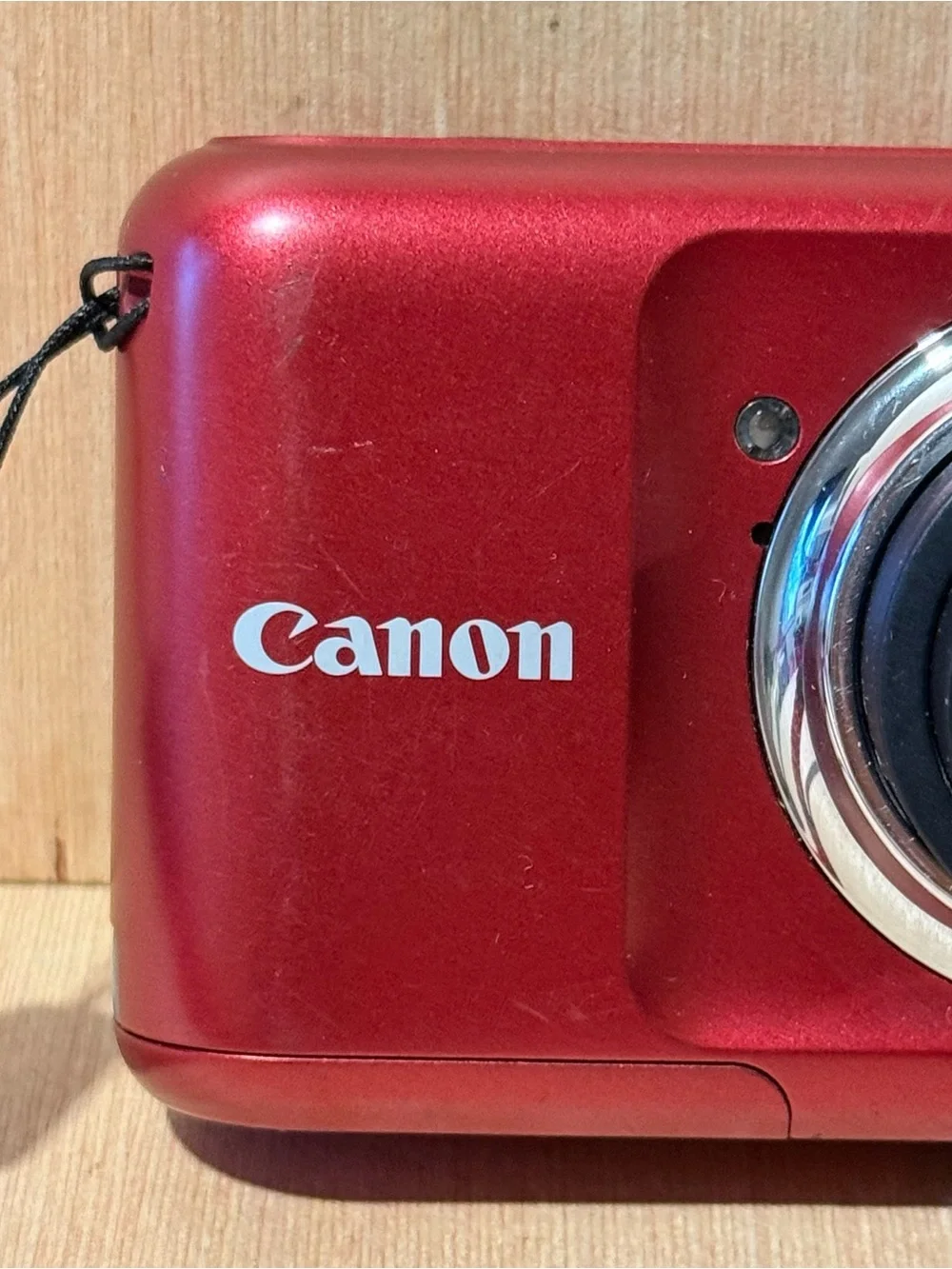 Canon PowerShot A800 10.0MP Digit Camera Red Tested Good w/Batt-SDCard Read Blw! - Picture 2 of 13